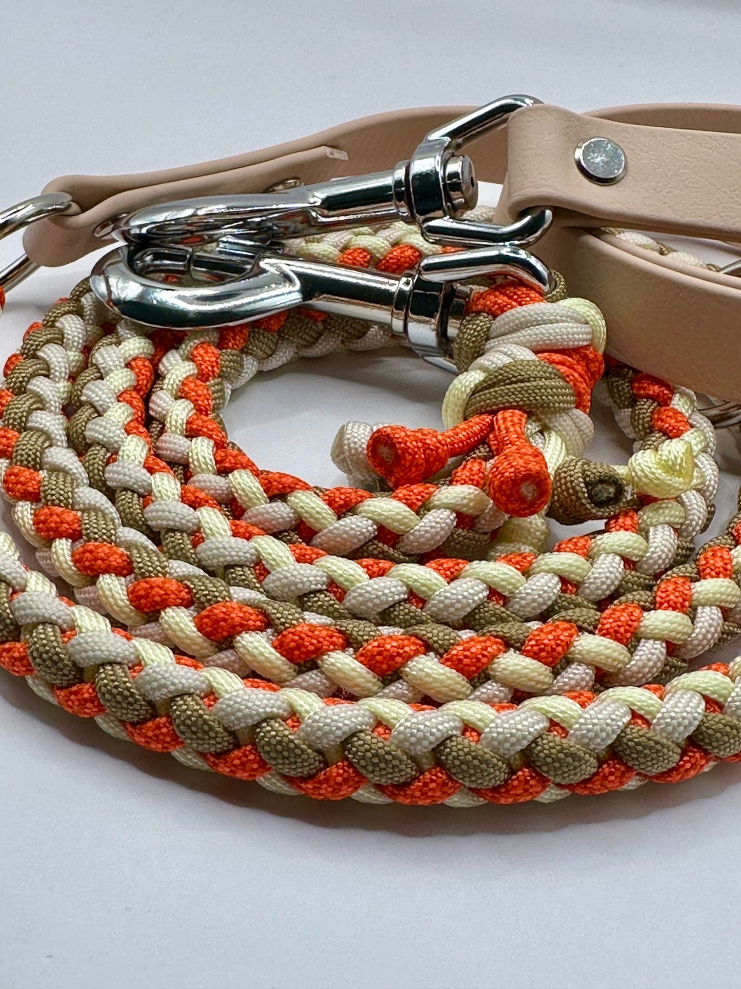 Paracord x BioThane Leine (gaucho)