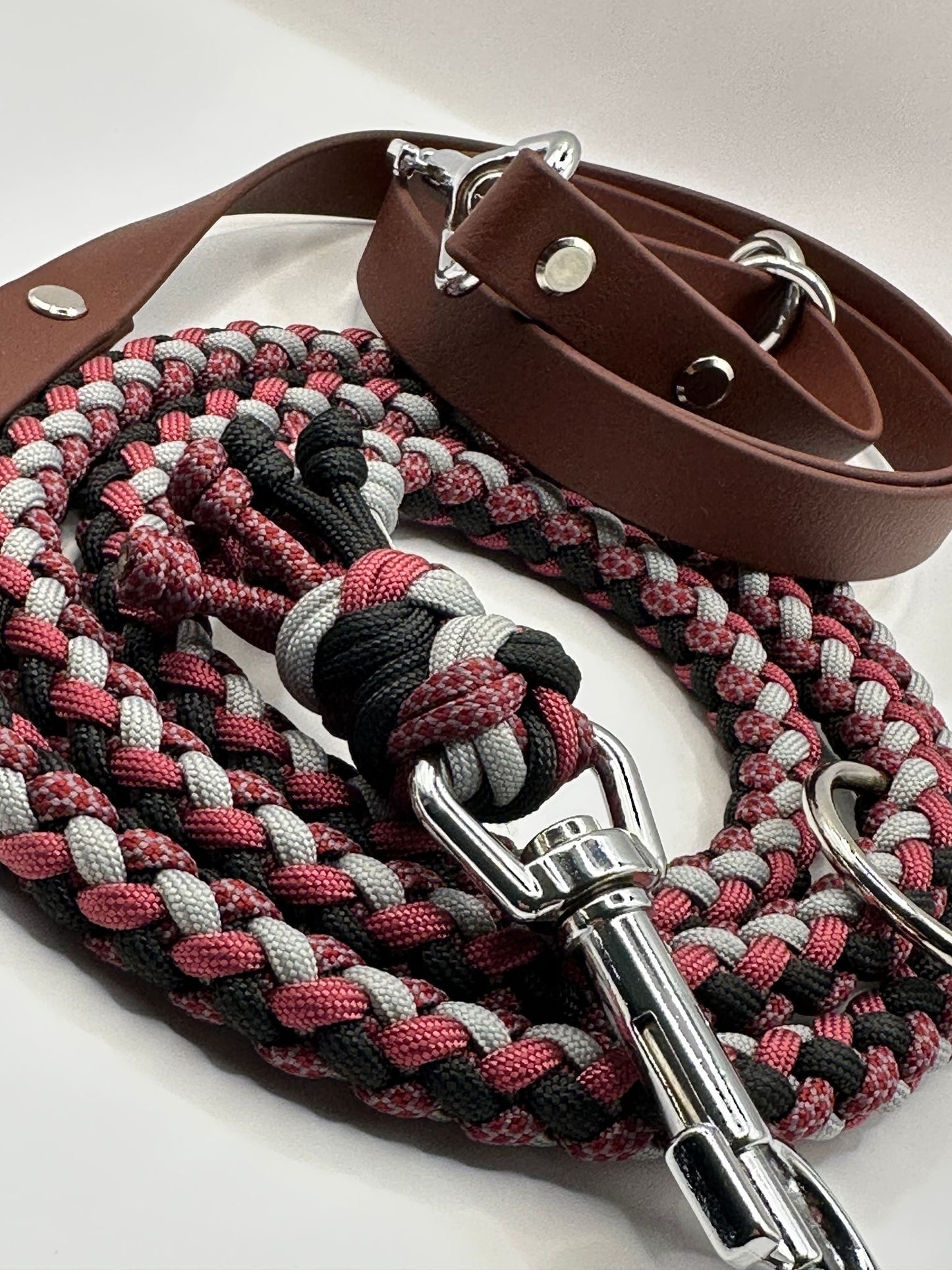 Paracord x BioThane Leine (gaucho)